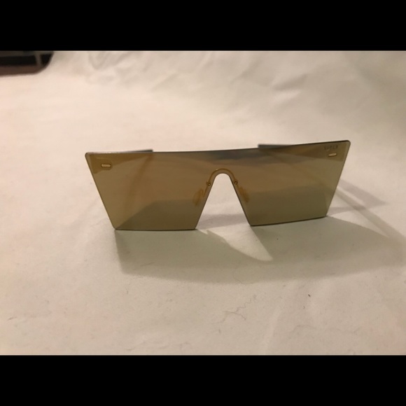 SUPER Brand Sunglasses Gold Reflective - Picture 2 of 8